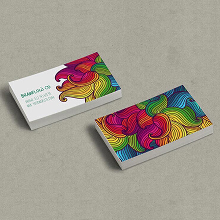 Economy Business Cards Top Signage