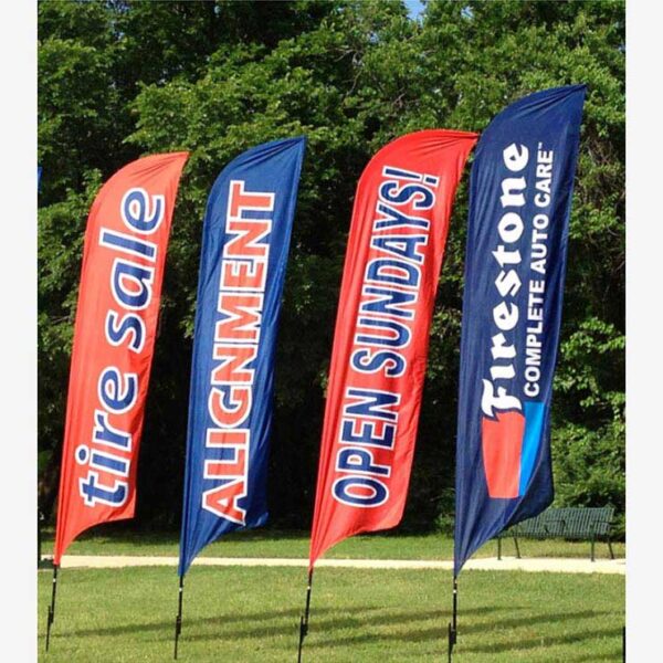 3.5m Feather Banner, Feather Flag, custom made in Melbourne, fast delivery