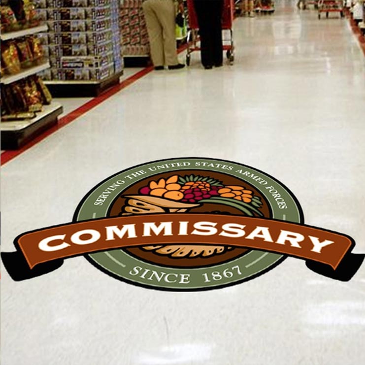 Floor Sticker Top Signage