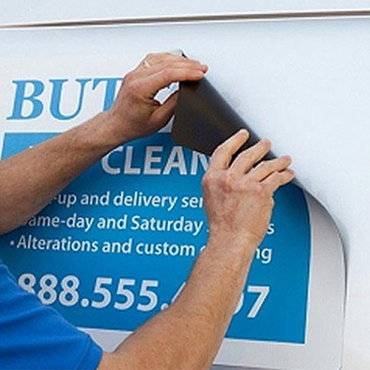 Car Sticker Top Signage